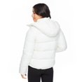 thumbnail image 3 of No Boundaries Women's Cropped Puffer Jacket, 3 of 6
