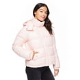 thumbnail image 2 of No Boundaries Women's Cropped Puffer Jacket, 2 of 6