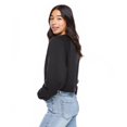 thumbnail image 2 of No Boundaries Women's Cropped Crew Neckline Sweatshirt, 2 of 6
