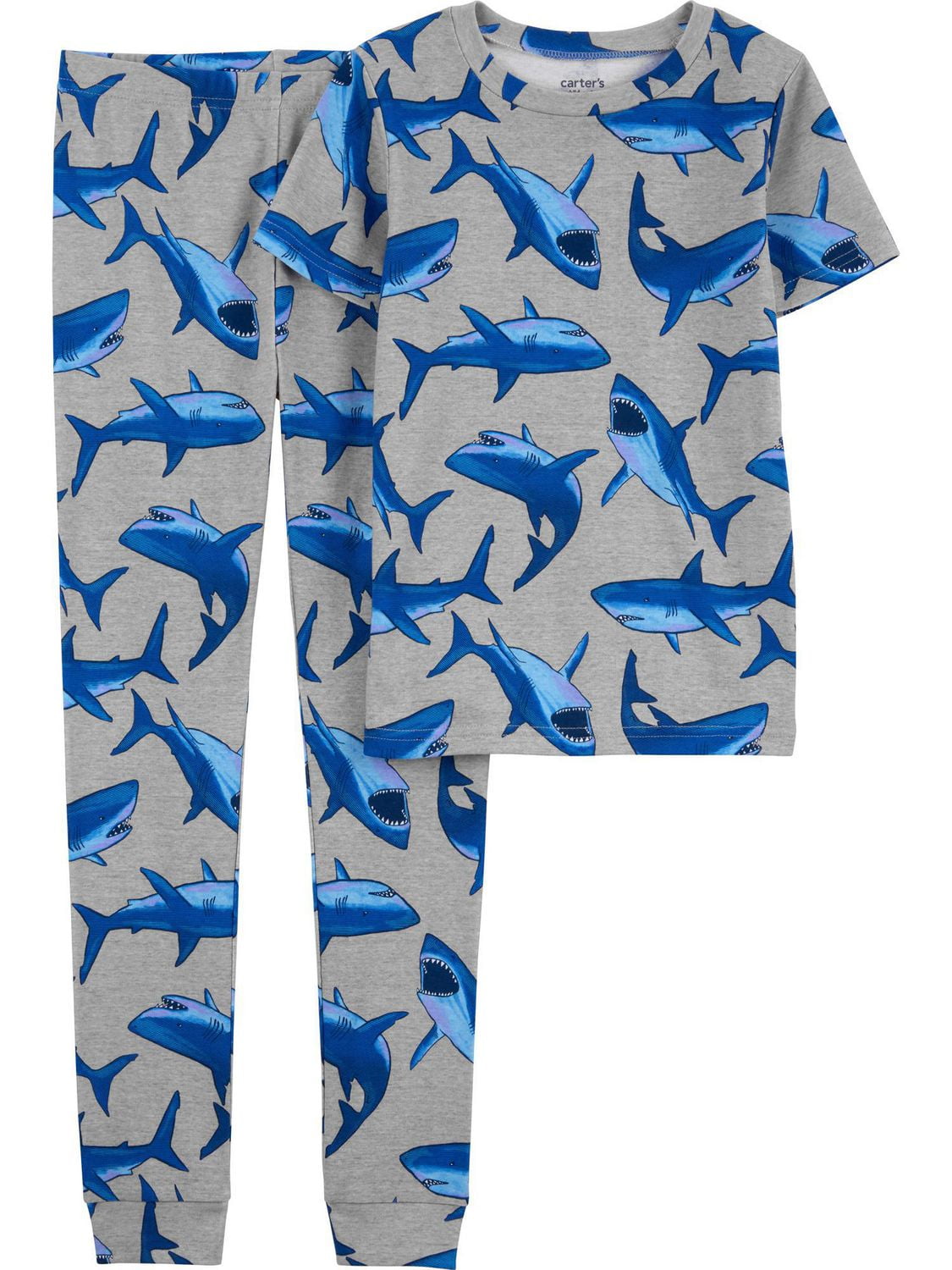 Pyjama 4 pièces Carter's Child of Mine - Requin bleu