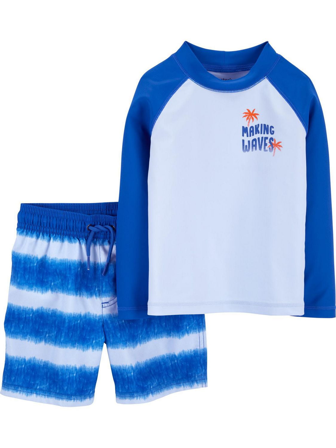 Carter's Child of Mine TB 2pc Swim - Waves