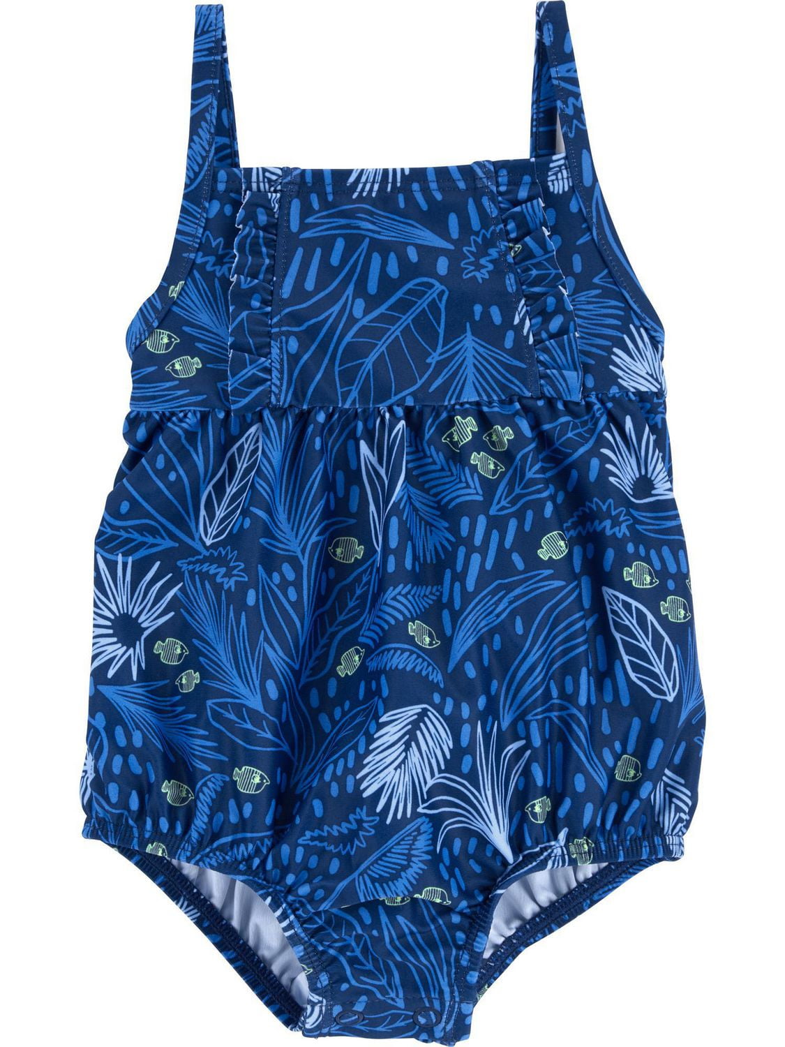 Maillot de bain 1 pièce Carter's Child of Mine IG - Feuille bleue
