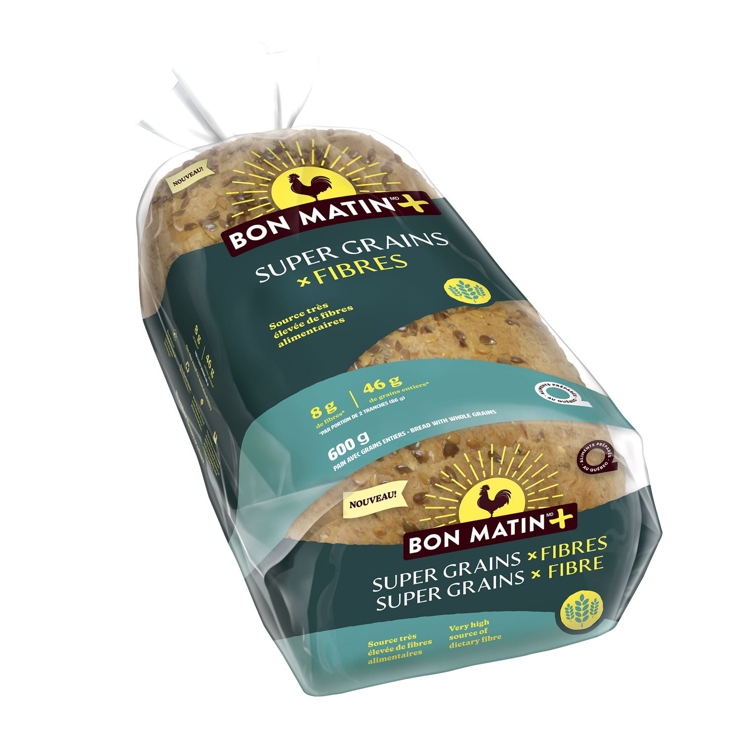 Bon Matin® Plus Super Grains x Fibre Bread, 600g