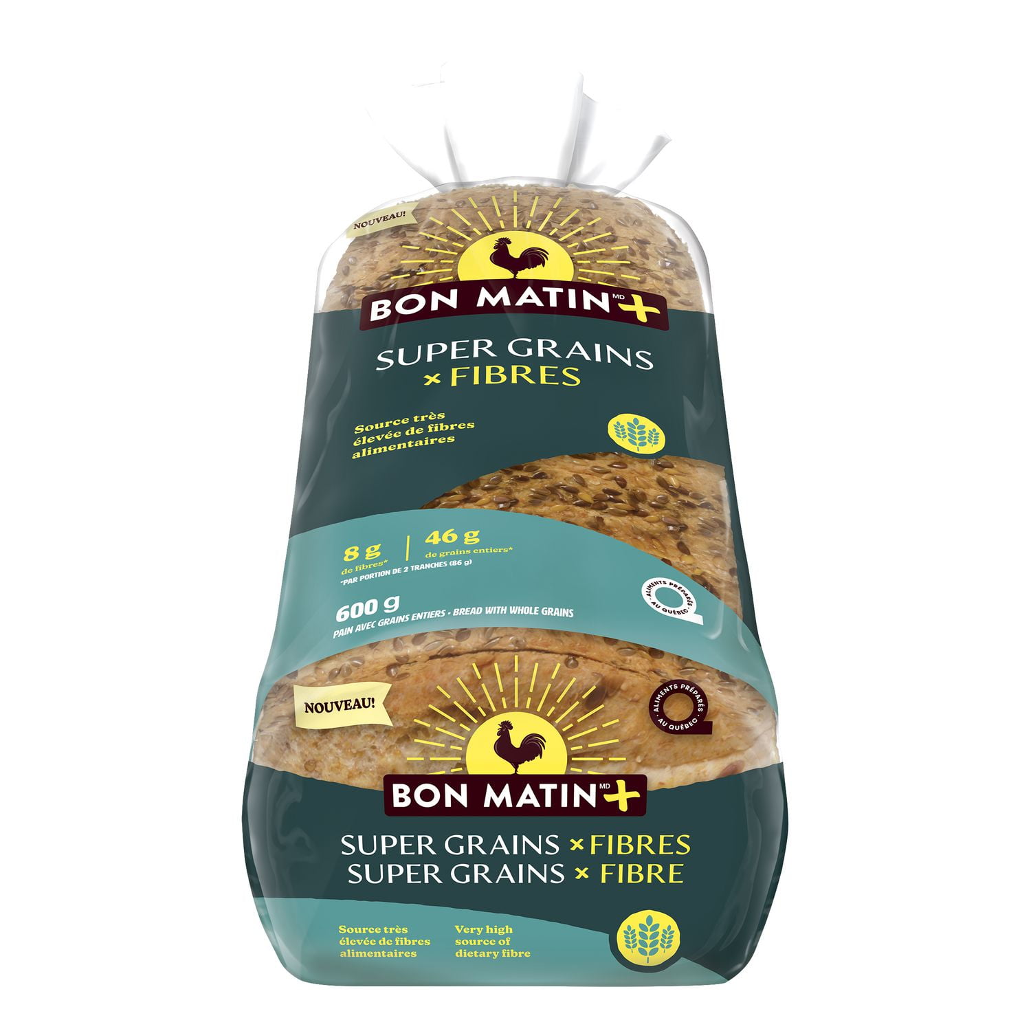 Bon Matin® Plus Super Grains x Fibre Bread, 600g