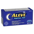 thumbnail image 2 of ALEVE Nighttime Pain Reliever and Sleep Aid Caplets, Relieves Pain from Arthritis, Inflammation, Joints, Muscles, Back, Headaches, Migraines, 2 of 3