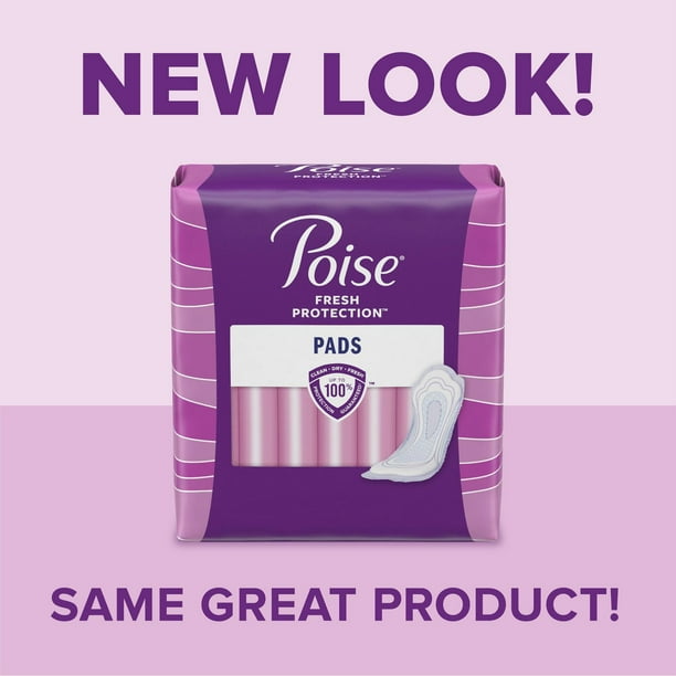 Poise Incontinence Pads for Women, 5 Drop, Maximum Absorbency