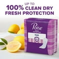 thumbnail image 3 of Poise Incontinence Pads for Women, 5 Drop, Maximum Absorbency, Regular, 96Ct, 3 of 7
