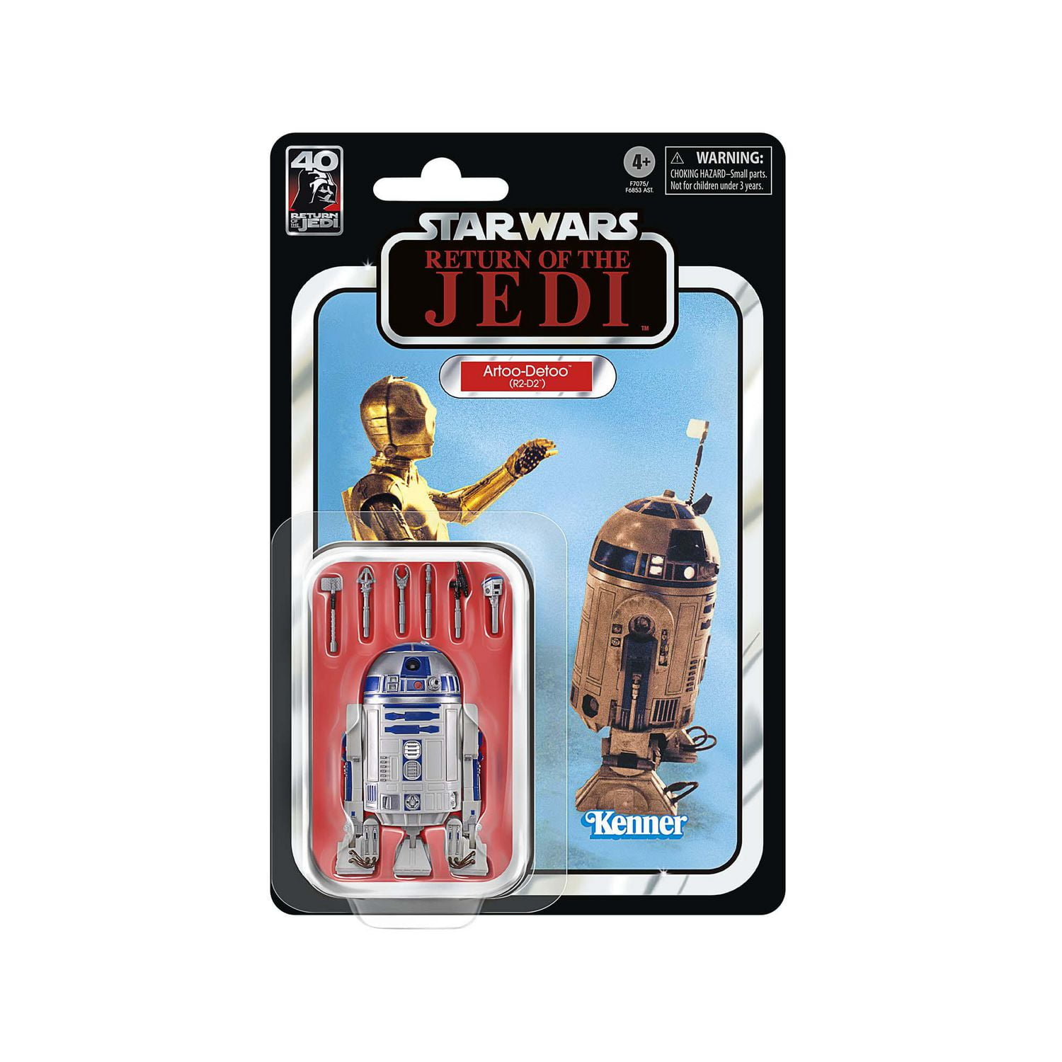 Star Wars The Black Series Artoo-Detoo (R2-D2), Star Wars: Return of the  Jedi 40th Anniversary 6-Inch Collectible Action Figures, Ages 4 and Up