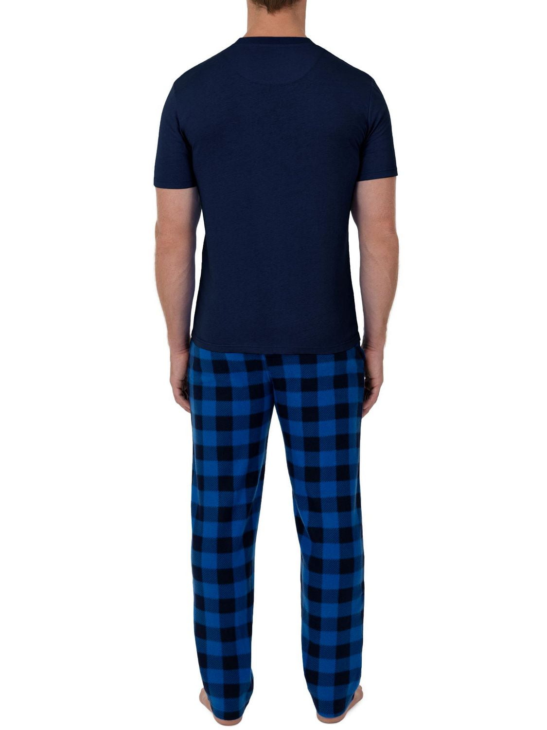 Ensemble de pyjama 2 pièces Fruit of the Loom pour hommes - Bleu