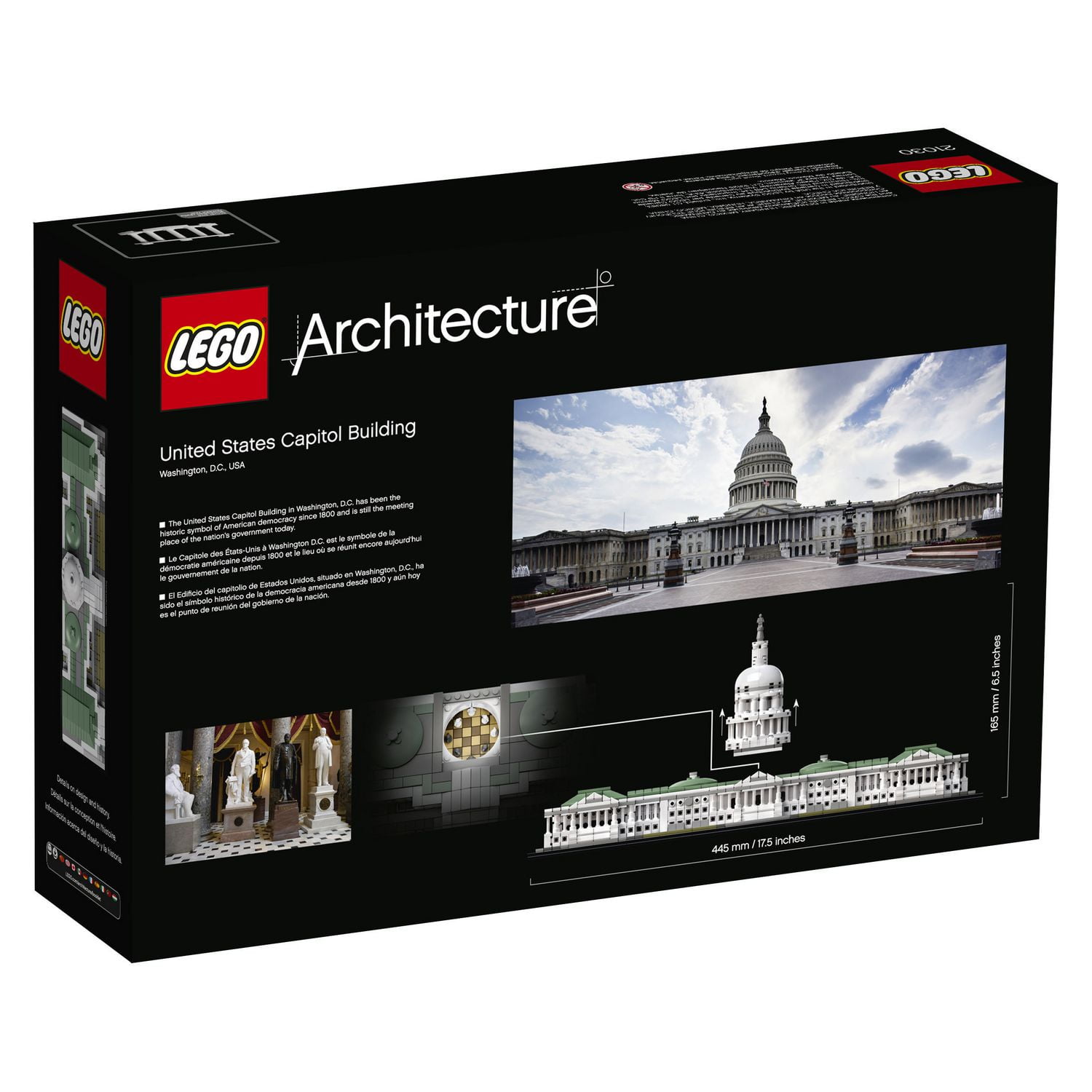  LEGO Architecture 21022 - Lincoln Memorial : LEGO: Toys & Games