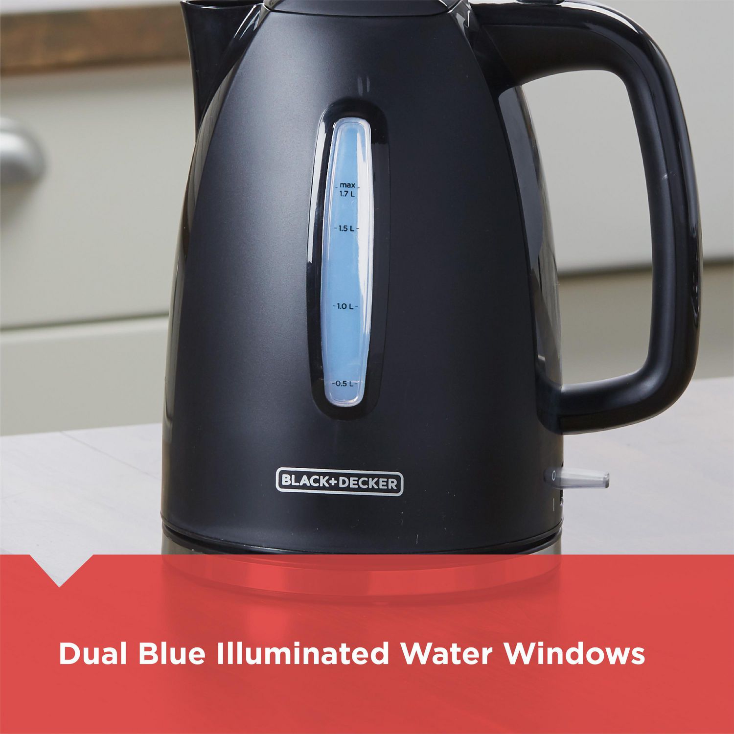 Black Decker 1.7L Rapid Boil Electric Kettle Walmart.ca