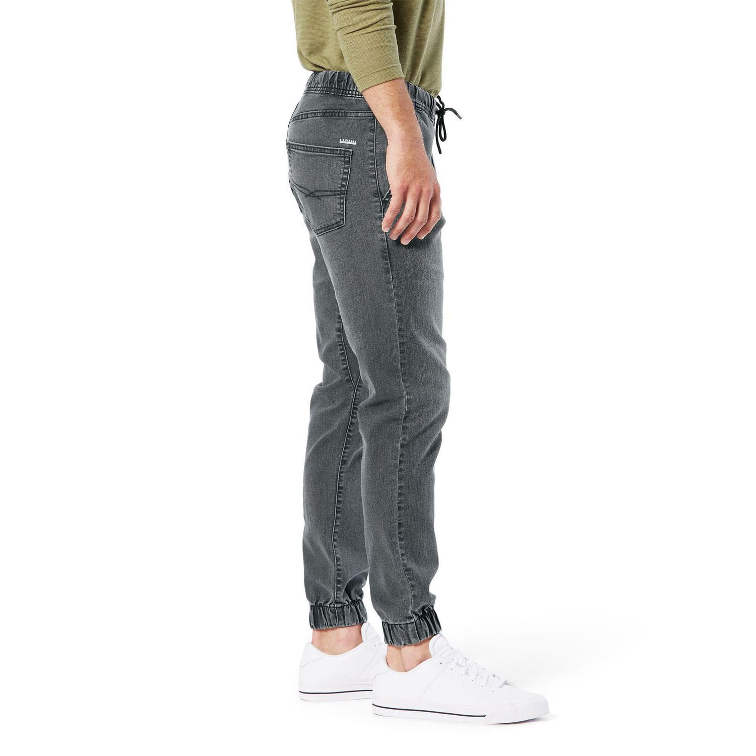 Levi denim joggers sales mens