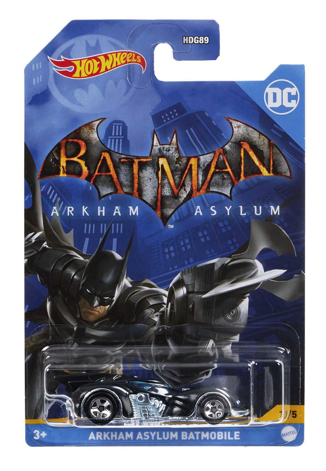 Hot Wheels Batman Arkham Asylum Batmobile Car, for Kids 3 Years & Older &  Batman Fans & Collectors | Walmart Canada