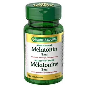 Nature's Bounty Melatonin 3mg