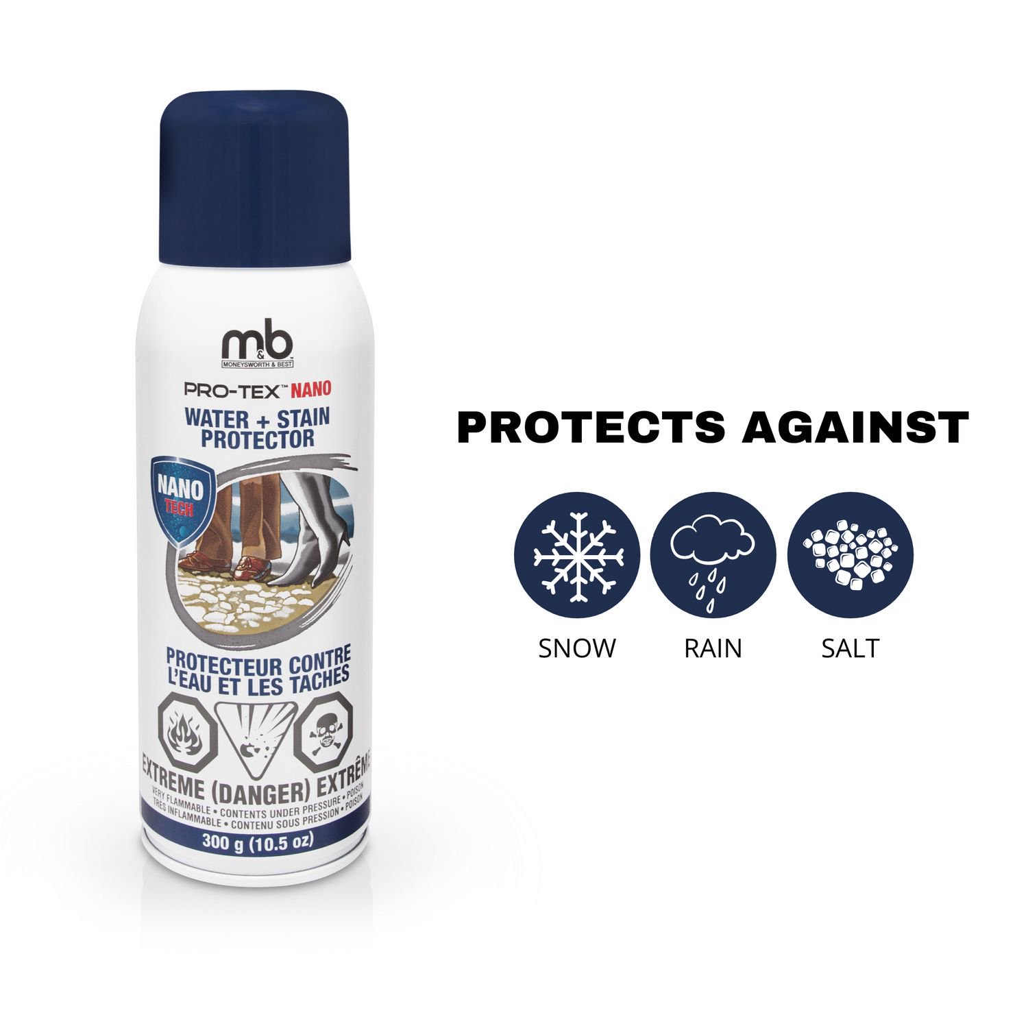 Moneysworth & Best Pro-Tex Water & Stain Protector, 300-g