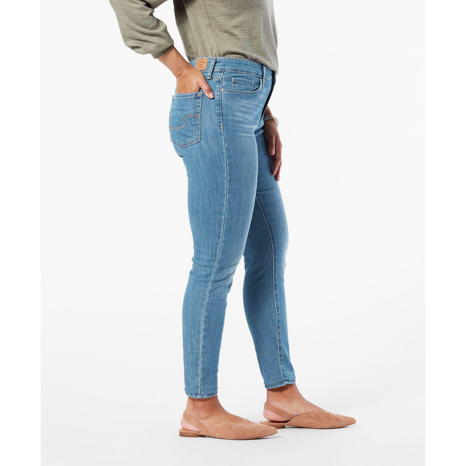 Levi strauss signature 2024 mid rise skinny