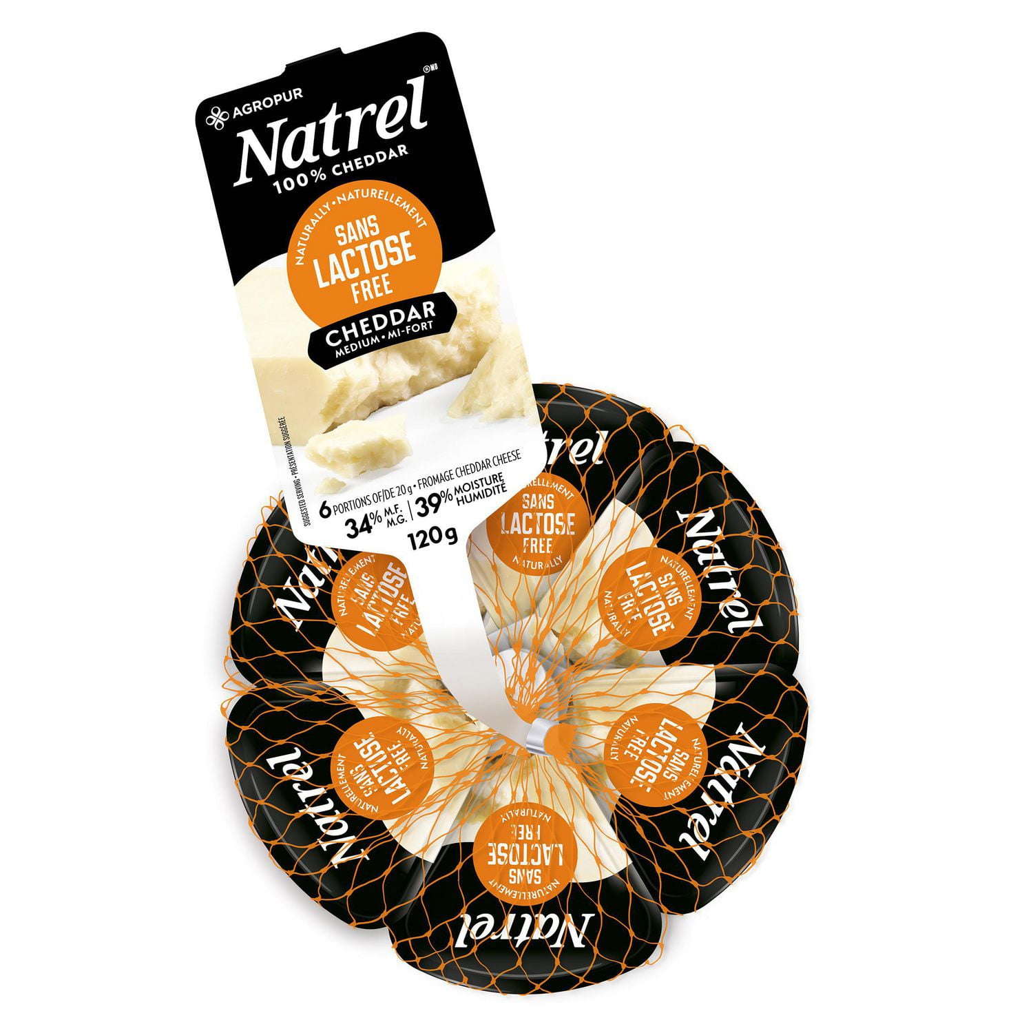 Natrel Naturally Lactose Free Medium Cheddar Cheese Walmart Canada