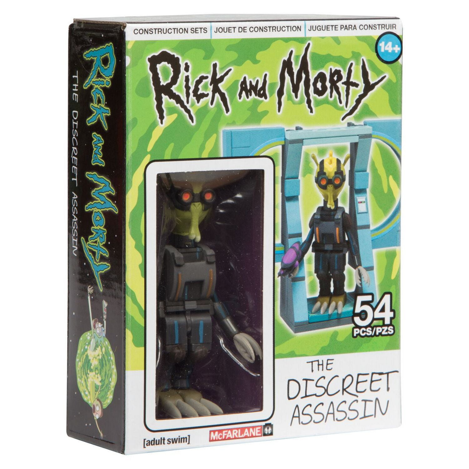 McFarlane Rick And Morty Micro Construction Set The Discreet