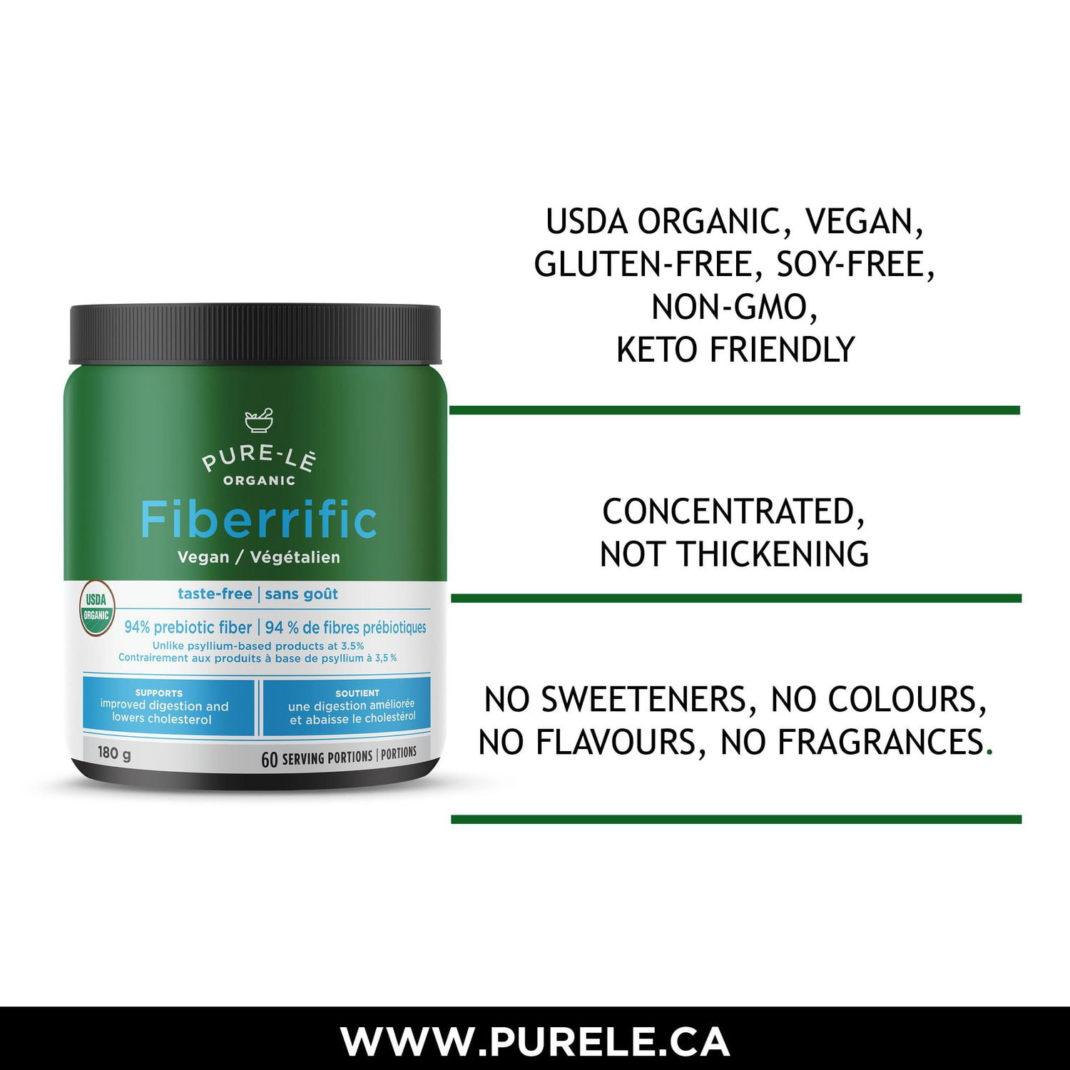 Fibres organiques Pure-lē