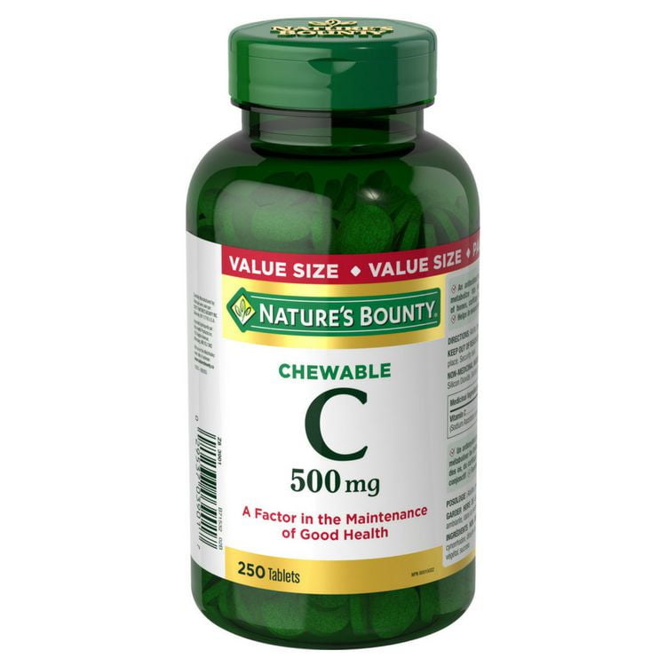 Nature's Bounty Vitamin C 500 mg Value Size