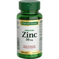 thumbnail image 1 of NATURE'S BOUNTY Zinc, 50 mg, Helps Immune Function, Helps Metabolize Nutrients, Aids Tissue Formation, For Good Health & Healthy Skin, Caplets 100, 1 of 6