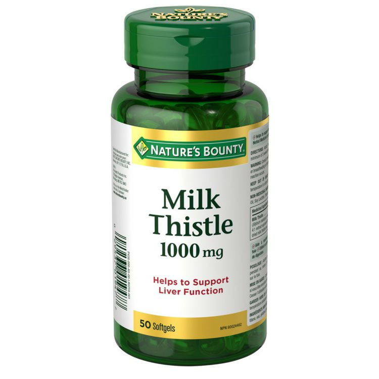Nature s bounty milk thistle walmart canada