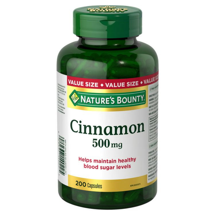 Nature's Bounty Cinnamon Value Size