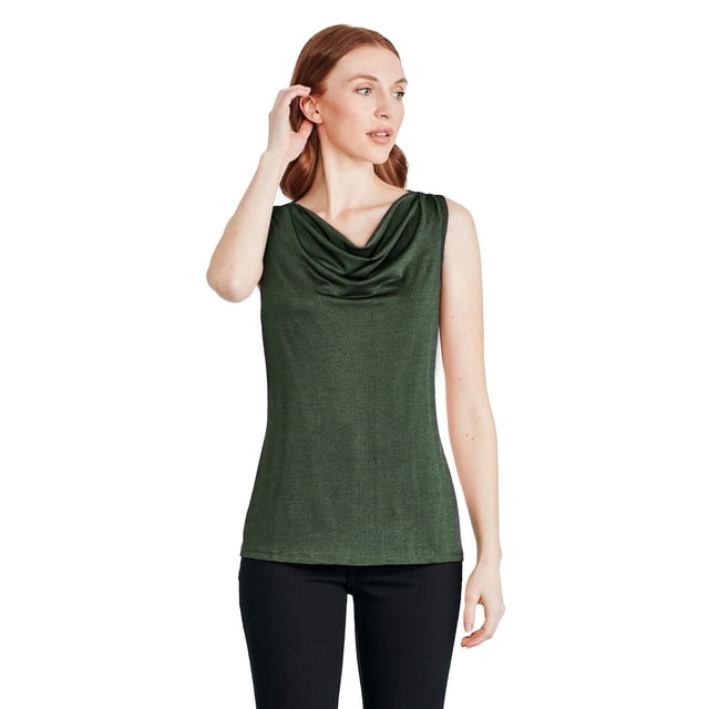 Time Square Women's Cowl Neckline Top