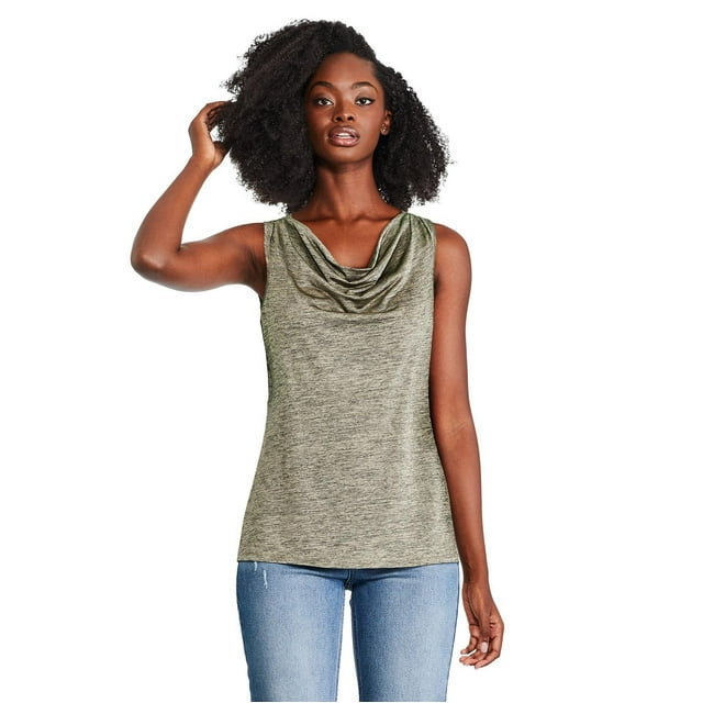 Time Square Women's Cowl Neckline Top