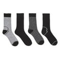 thumbnail image 1 of Athletic Works Women's Crew Socks 4-Pack, 1 of 1