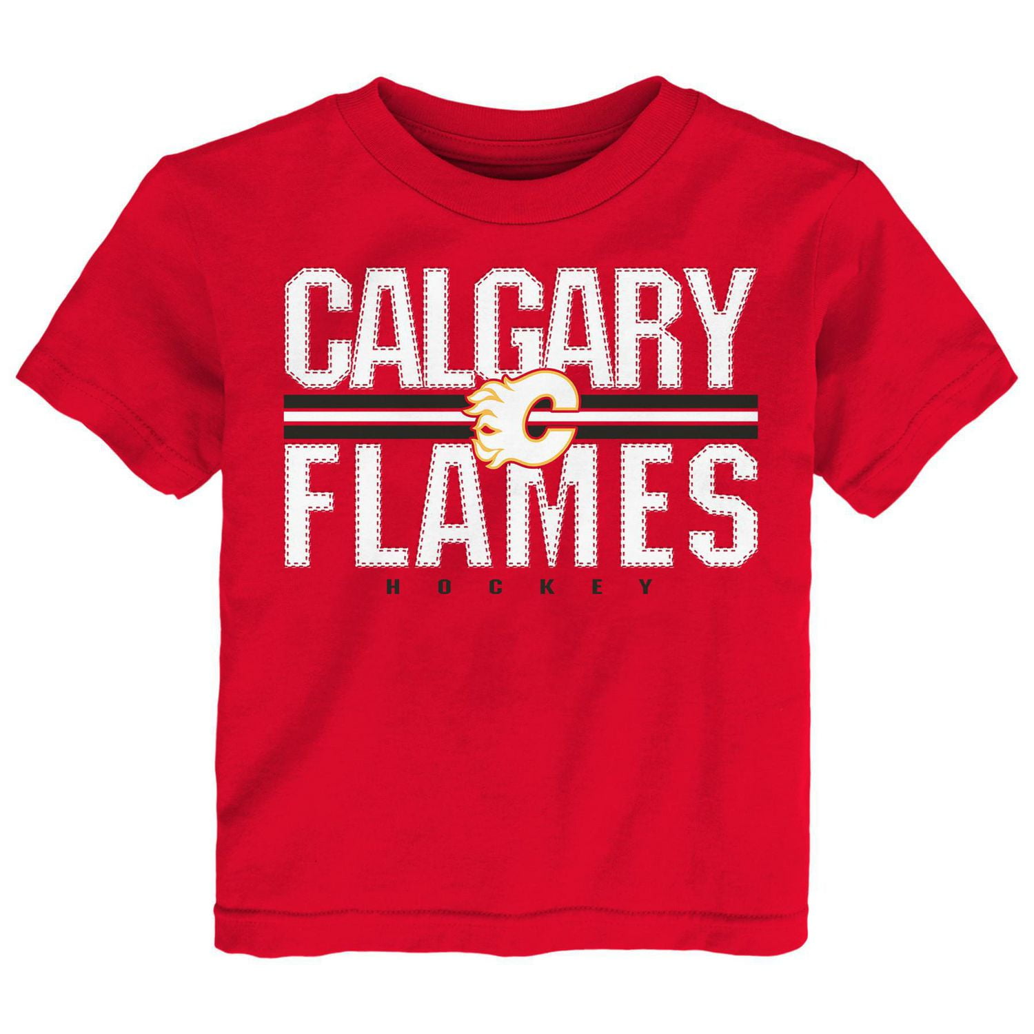 CALGARY FLAMES BOYS SHORT SLEEVE TEE