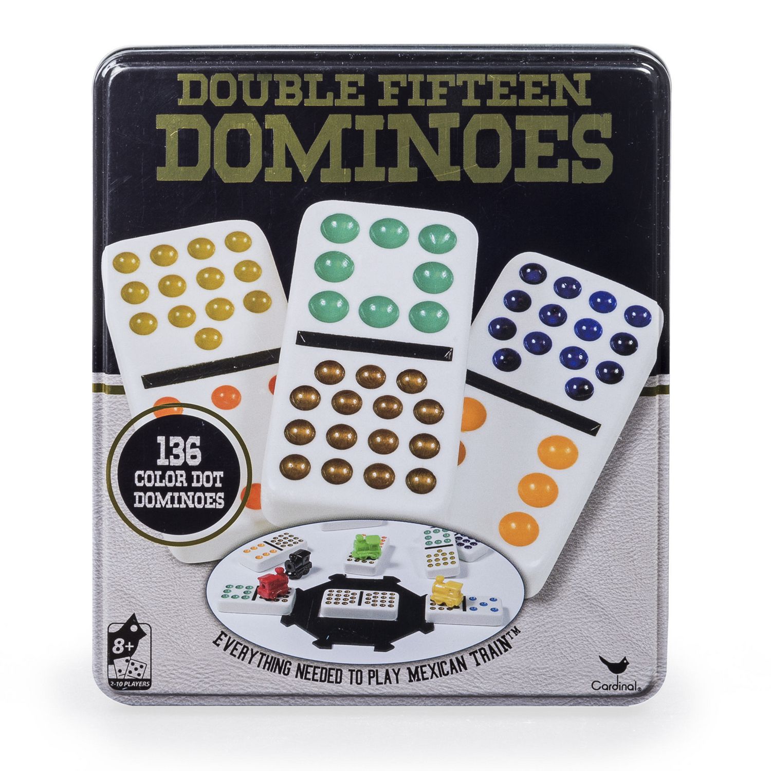 Domino Game by Cardinal with case