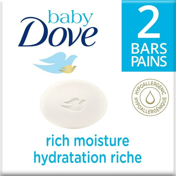 Pain Dove Baby Hydratant riche 2x90g