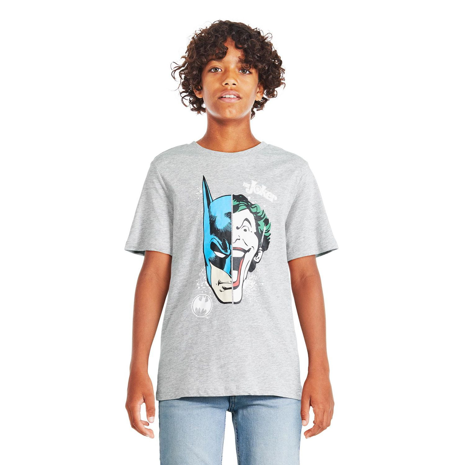 Batman Boys' Short Sleeve Tee, Sizes XS-XL