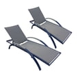 thumbnail image 1 of Chaise longue multi positions pour bain de soleil d'Henryka - bleue, 1 of 2