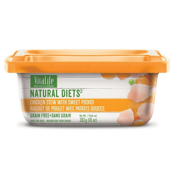 VitaLife Natural Diets Dog Food Chicken Stew with Sweet Potato Walmart.ca