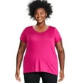 thumbnail image 1 of George Women's Plus V-Neckline Tee, 1 of 6