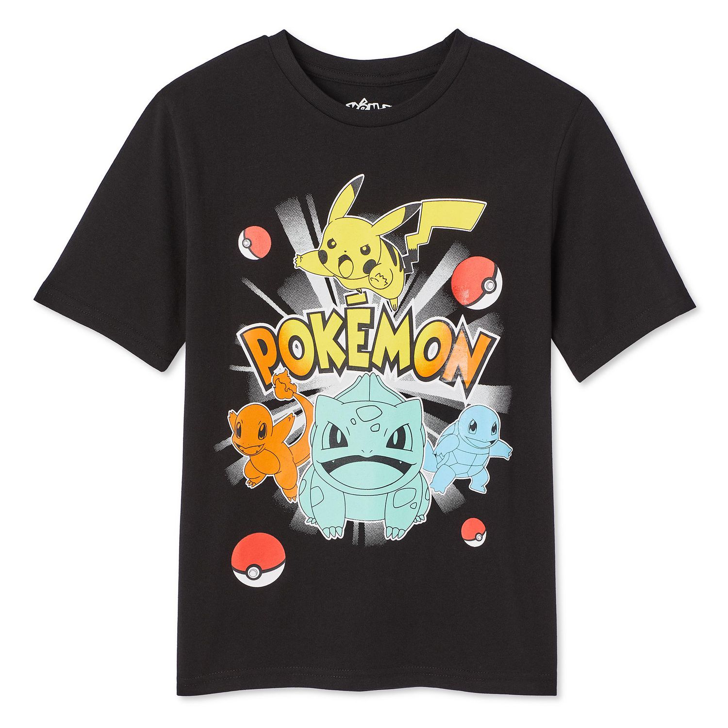 T-shirt à manches courtes Pokémon pour garçons
