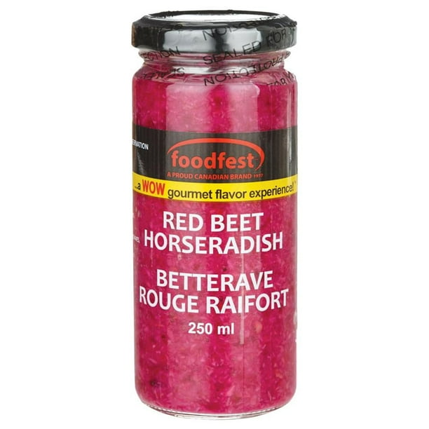 FOODFEST RED BEET HORSERADISH, RED HORSERADISH Walmart.ca