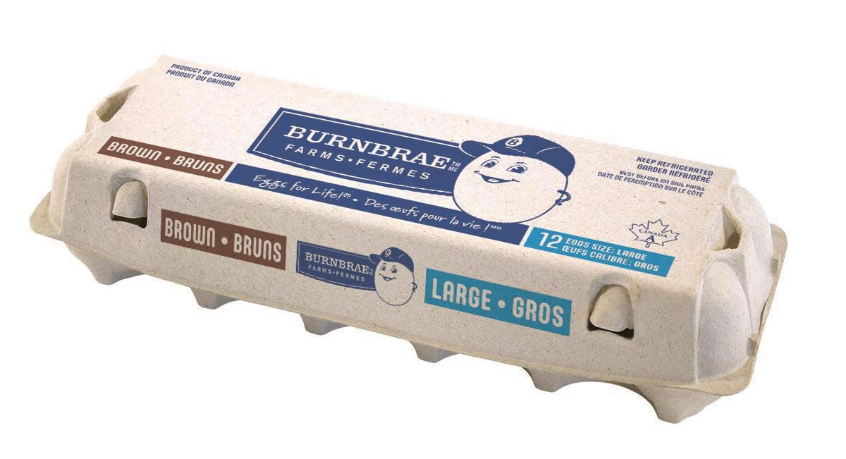Burnbrae Farms Large Brown Eggs Walmart Canada