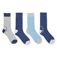 thumbnail image 1 of Athletic Works Women's Crew Socks 4-Pack, 1 of 1