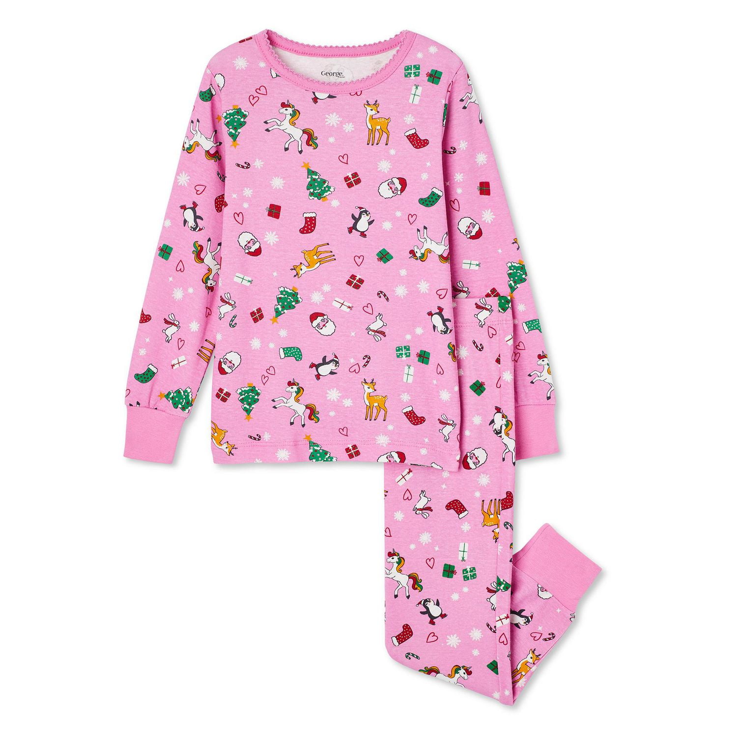 George Toddler Girls' Pajama 2-Piece Set