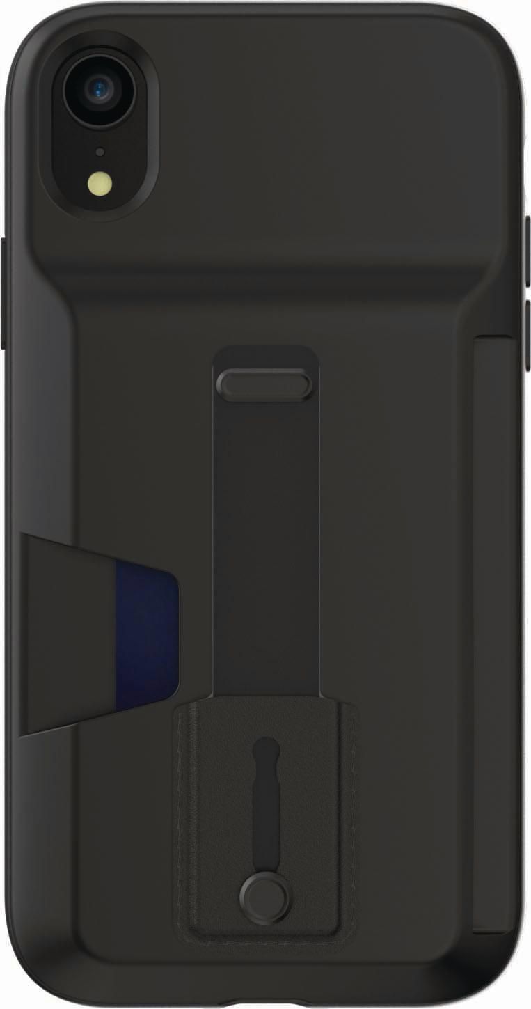 Blackweb card pocket case with holding strap Clearance