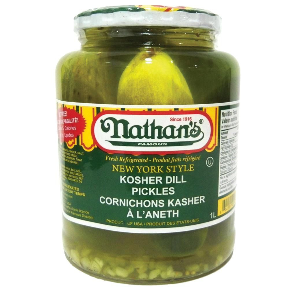 NATHAN'S KOSHER WHOLE DILLS Walmart Canada