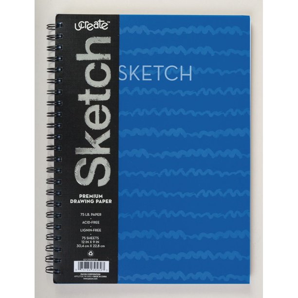 Studio C Sketch Books 75 Sheet Sketch Books