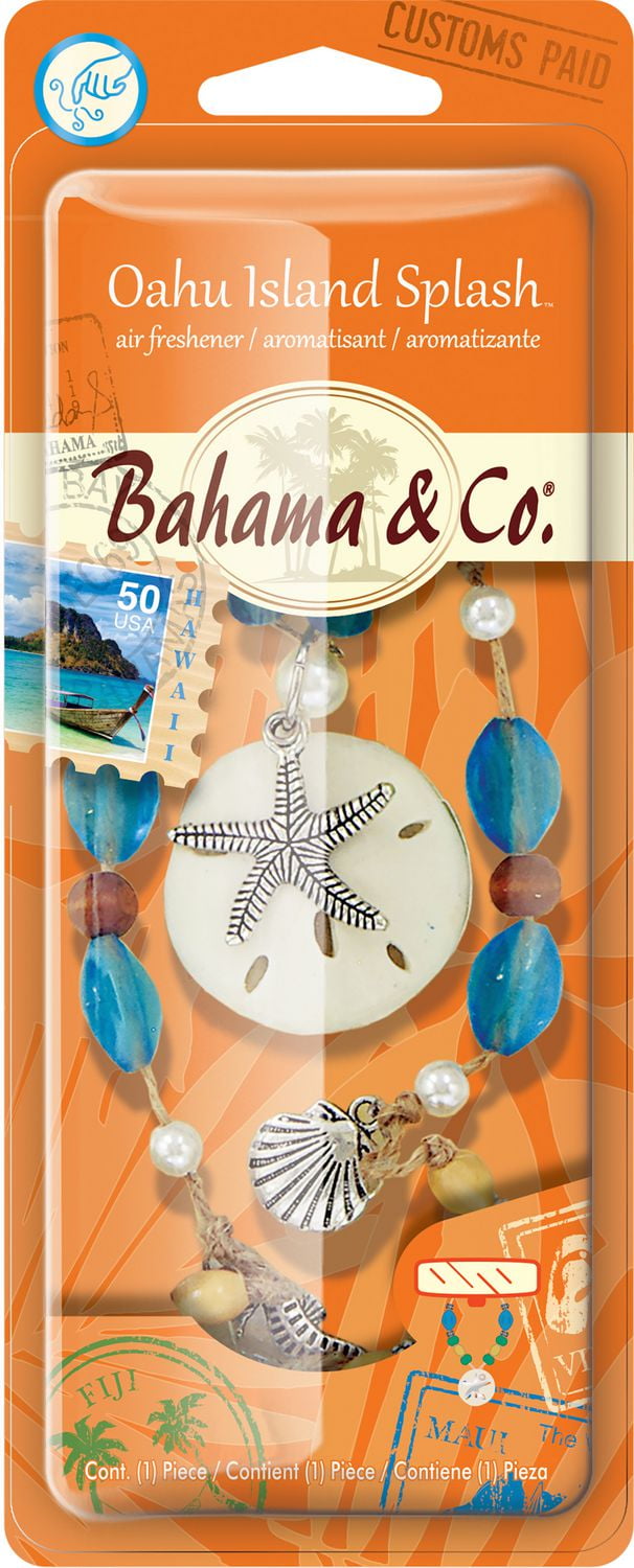 Bahama & Co. Sand Dollar Scented Necklace, Oahu Island Splash Scent