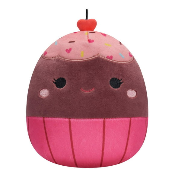 Squishmallows Valentines 8” – Chocolate Cupcake