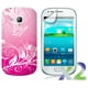 Étui Exian pour Samsung Galaxy S3 Mini à motif de fleurs et papillons - rose – image 1 sur 1