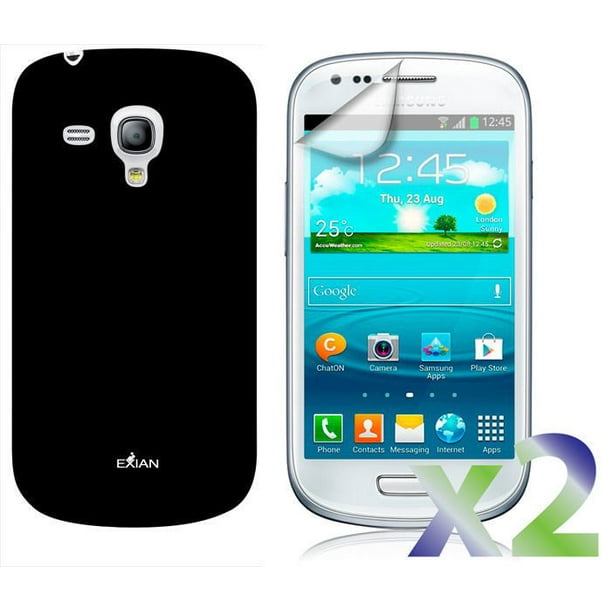 Étui Exian pour Samsung Galaxy S3 Mini - noir