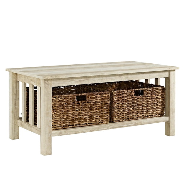 mission-storage-coffee-table-with-baskets-white-oak-walmart-ca